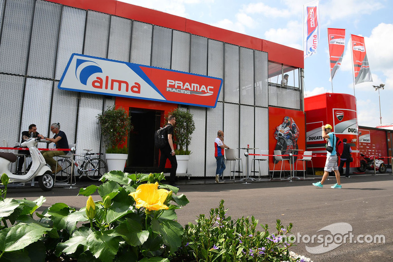 Pramac Racing motorhome