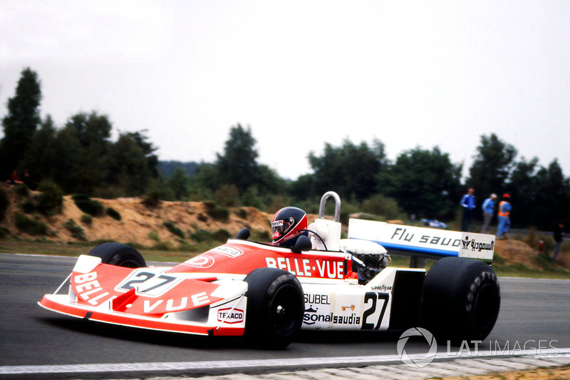 Sous la pluie, Nève se classe dixième du GP de Belgique 1977