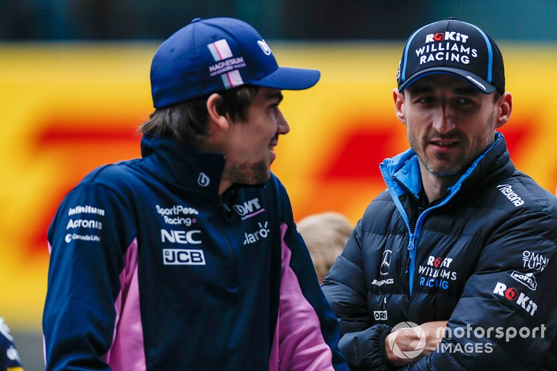 Lance Stroll és Robert Kubica