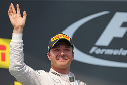 Podium: 2. Nico Rosberg, Mercedes AMG F1 Team