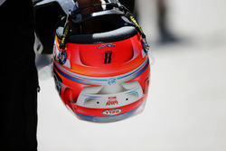 De helm van Romain Grosjean, Haas F1 Team VF-16