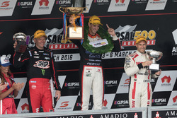 Podium: 1. Nick Percat, Lucas Dumbrell Motorsport Holden; 2. Michael Caruso, Nissan Motorsports; 3.