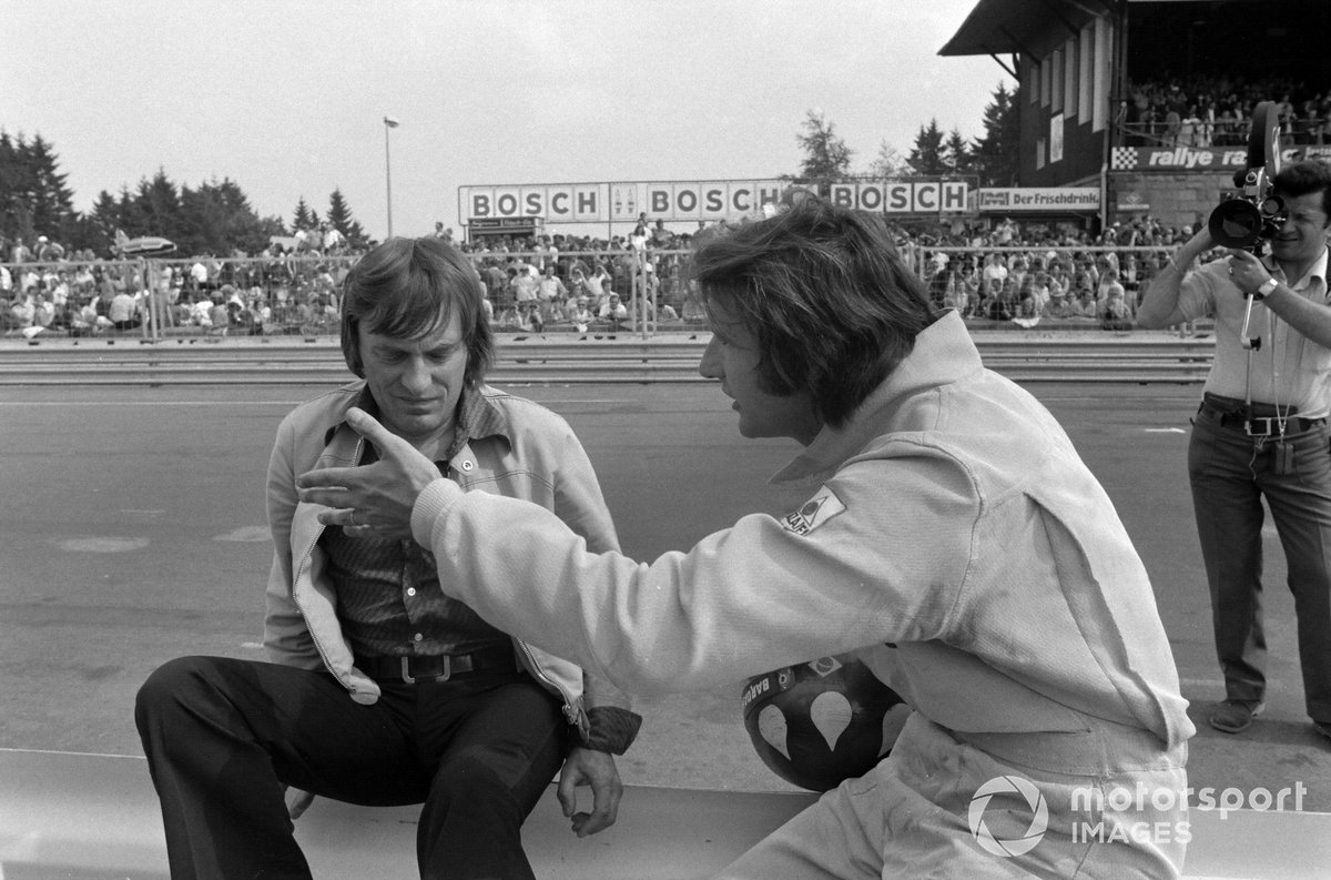 Bernie Ecclestone y Wilson Fittipaldi