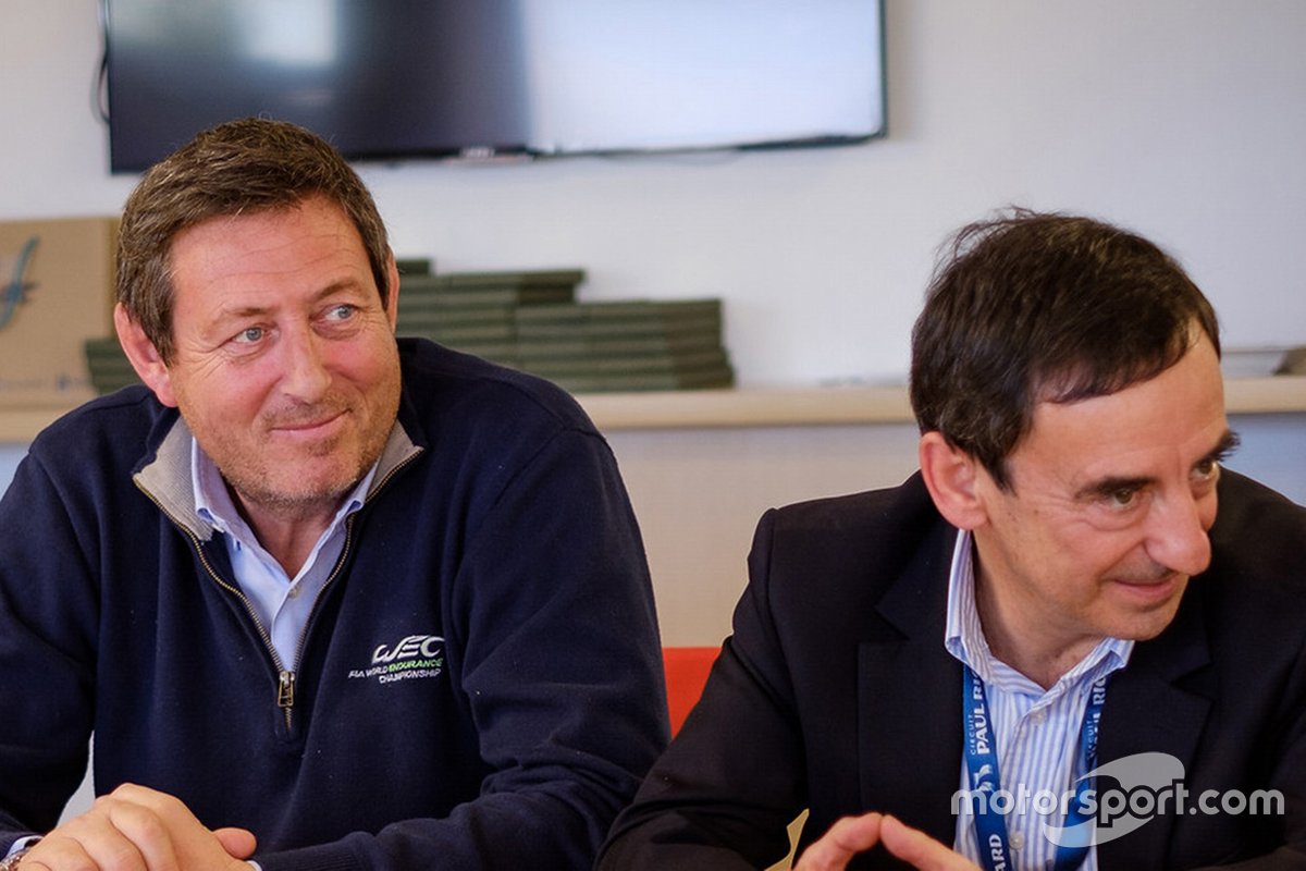 Gerard Neveu, CEO WEC, Pierre Fillon, ACO presidente