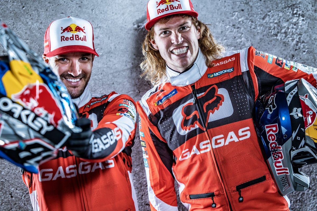 Sam Sunderland and Daniel Sanders, GasGas Factory Racing