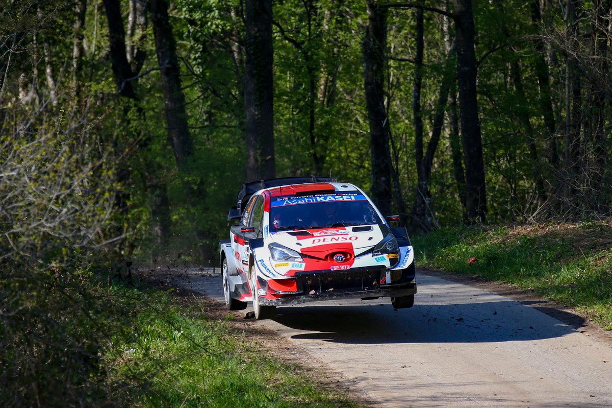 Elfyn Evans, Scott Martin, Toyota Gazoo Racing WRT Toyota Yaris WRC.