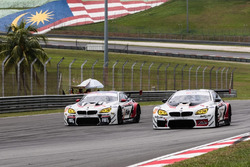 #91 FIST-Team AAI BMW M6 GT3: Jun San Chen, Ollie Millroy, Philipp Eng and #90 FIST-Team AAI BMW M6