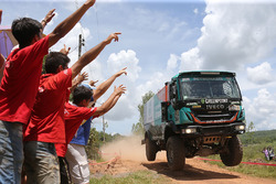 #507 Team De Rooy Iveco: Ton van Genugten, Anton van Limpt, Bernard der Kinderen