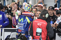 Переможець гонки Валентино Россі, Yamaha Factory Racing, друге місце Даніло Петруччі, Pramac Racing
