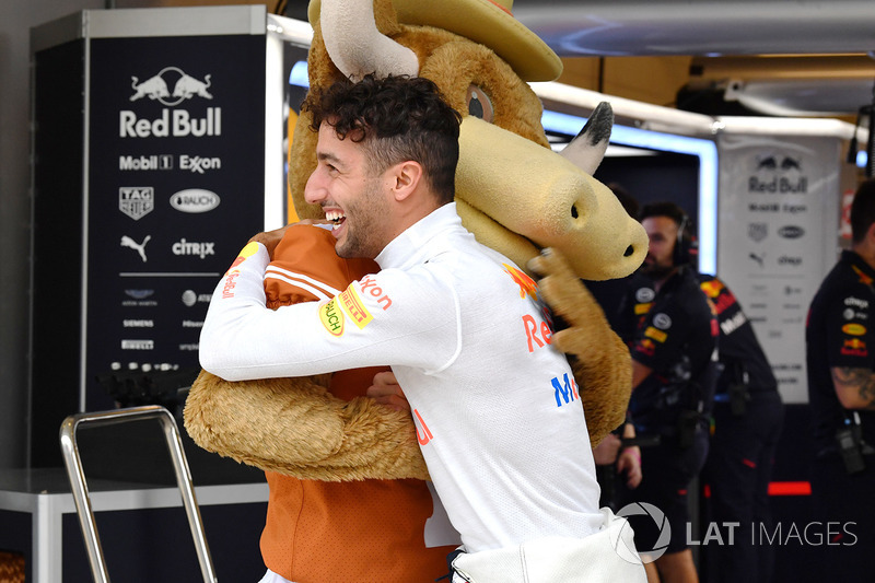 Даніель Ріккардо, Red Bull Racing, талісман Longhorns