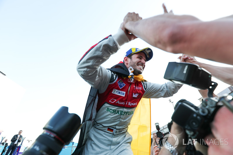 Daniel Abt, Audi Sport ABT Schaeffler, wins the Berlin ePrix