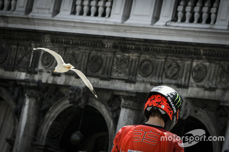 Jorge Lorenzo, Ducati Team evento en Venecia