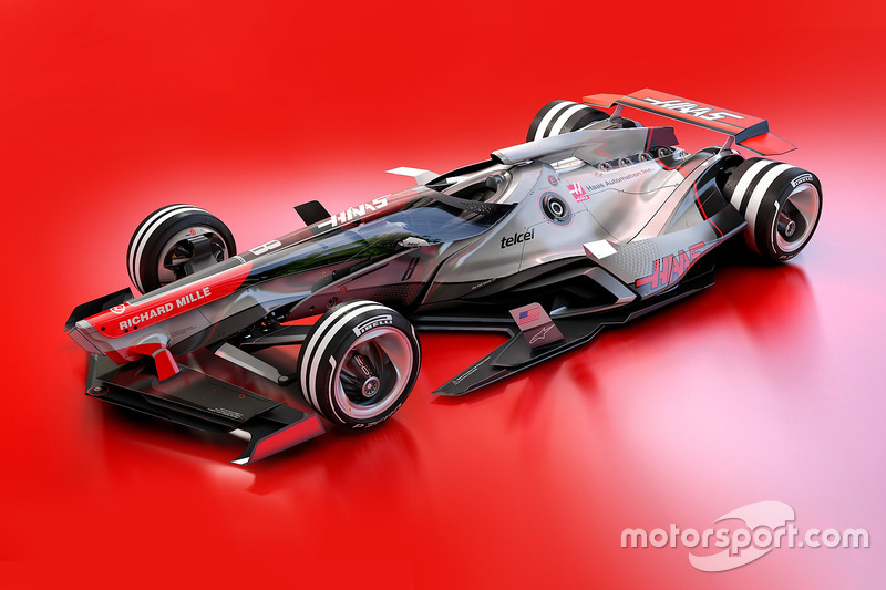 Концепт Haas F1 Team 2030