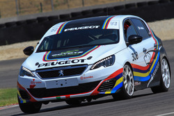 Stefano Accorsi e Massimo Arduini sulla Peugeot 308 Mi16 GTi