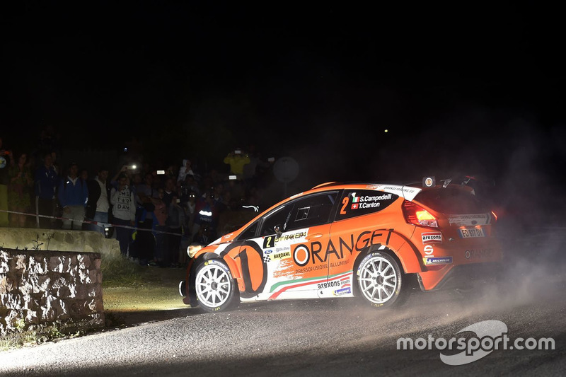 Simone Campedelli, Tania Canton, Ford Fiesta R5, Orange1 Racing