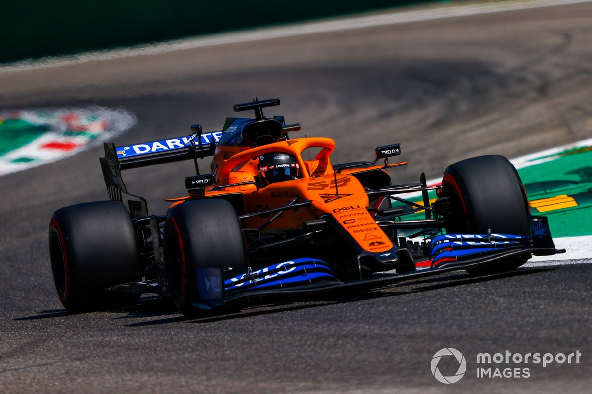 P3 Carlos Sainz Jr., McLaren MCL35