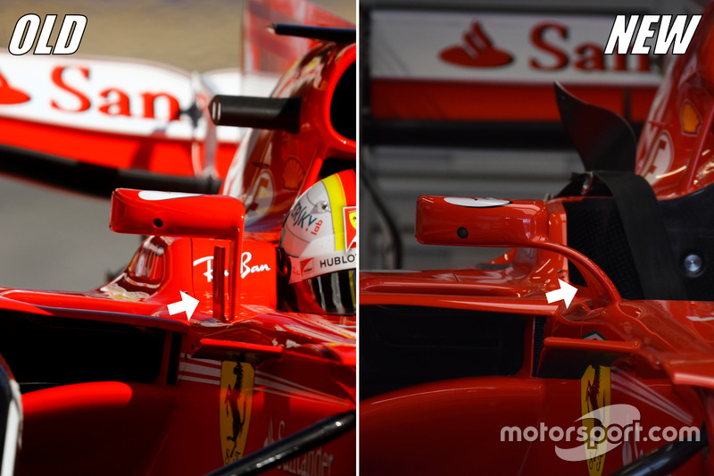 Дзеркала Ferrari SF70H