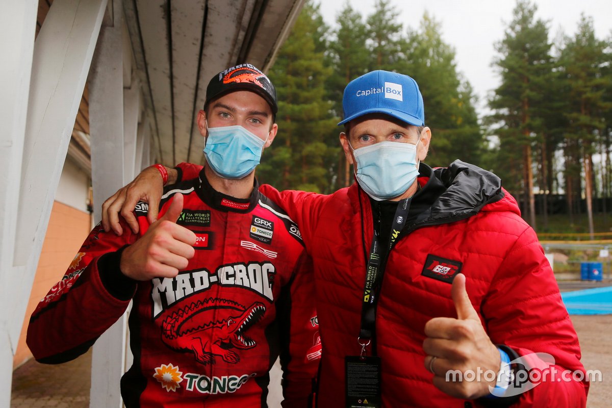 Niclas dan ayahnya, Marcus Gronholm
