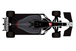 Haas F1 Team Monaco renk düzeni