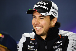 Sergio Perez, Sahara Force India F1 nella conferenza stampa FIA