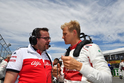 Marcus Ericsson, Sauber, in griglia