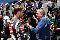 Martin Brundle, Sky TV ve Romain Grosjean, Haas F1
