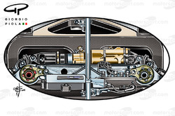 Mercedes W07, передня підвіска