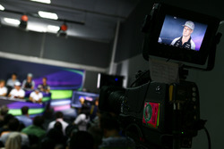 Ніко Хюлькенберг, Sahara Force India F1 під час прес-конференції FIA