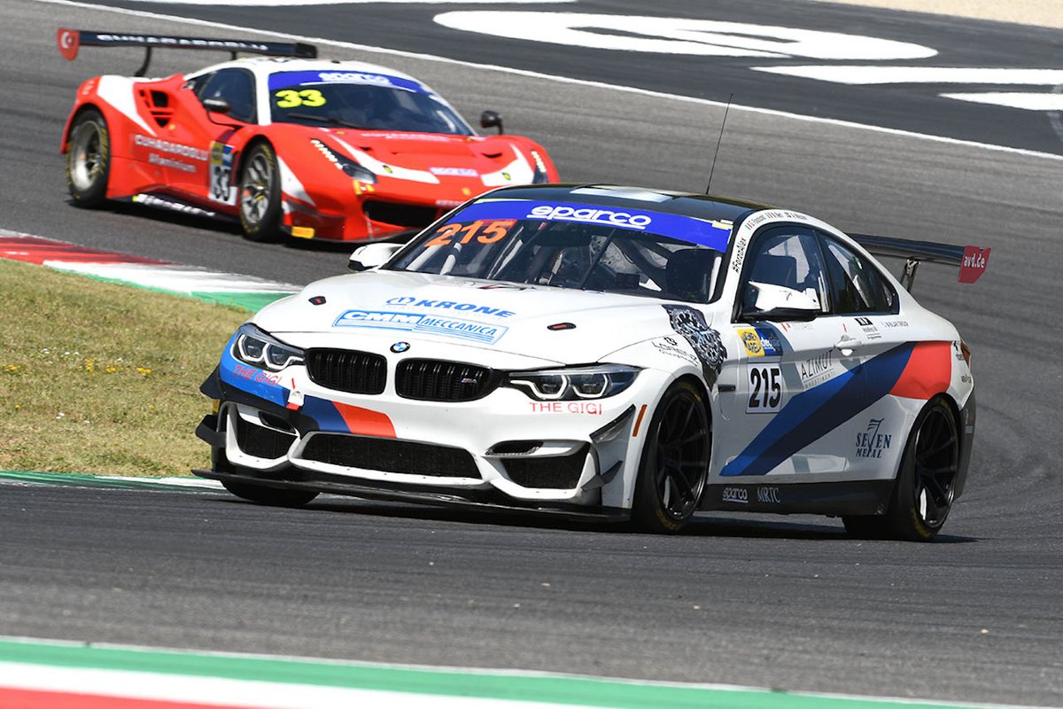 #215 Ceccato Motor Racing-BMW Team Italia, BMW M4 GT4: Nicola Neri, Giuseppe Fascicolo, Alfred Nilsson