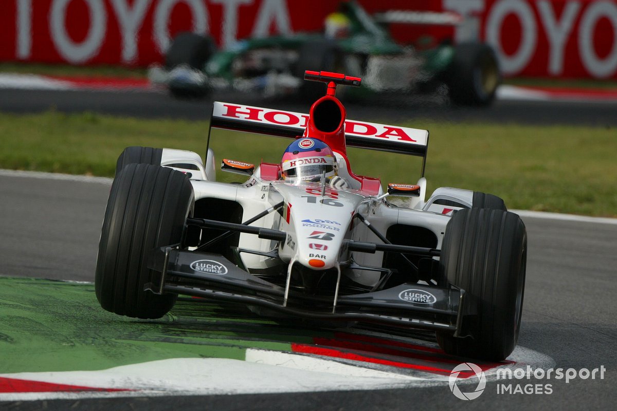 Jacques Villeneuve,  BAR Honda 005.
