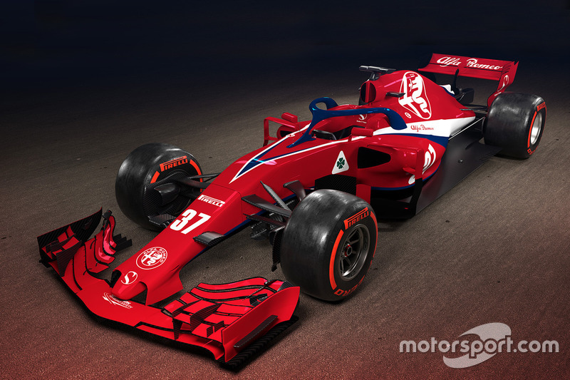 Sauber-Alfa Romeo konsept tasarım