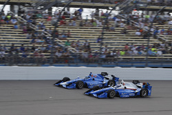 Tony Kanaan, Chip Ganassi Racing Honda, Scott Dixon, Chip Ganassi Racing Honda