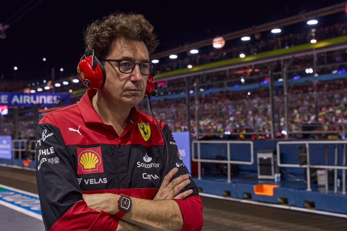 Mattia Binotto, Team Principal, Ferrari