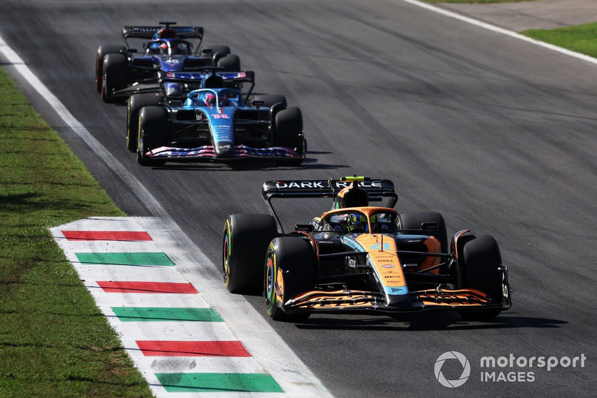 Lando Norris voor Fernando Alonso en Nyck de Vries.