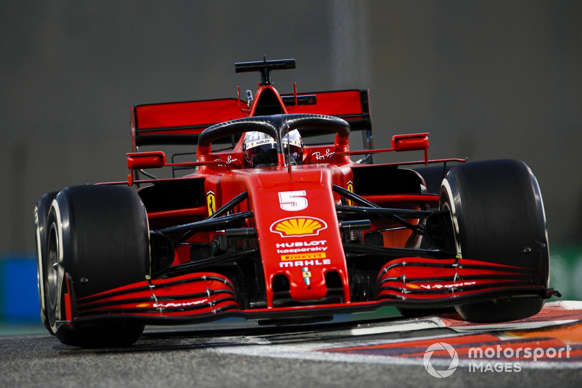 P13 Sebastian Vettel, Ferrari SF1000