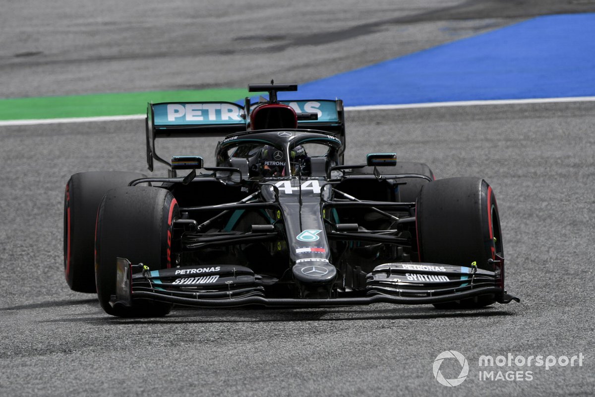 P2 Lewis Hamilton, Mercedes F1 W11 EQ Performance