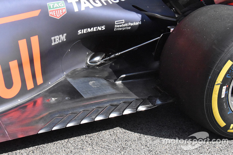 Днище Red Bull Racing RB14
