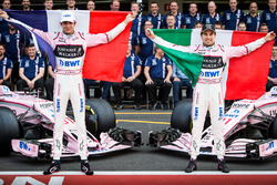 Esteban Ocon, Sahara Force India F1, Sergio Perez, Sahara Force India F1