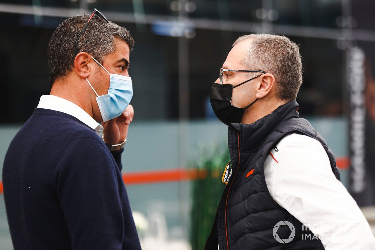 Michael Masi avec Stefano Domenicali