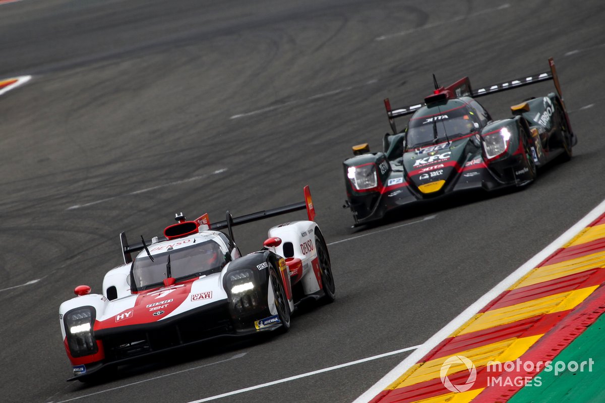 #7 Toyota Gazoo Racing Toyota GR010 - Hybrid: Mike Conway, Kamui Kobayashi, Jose Maria Lopez