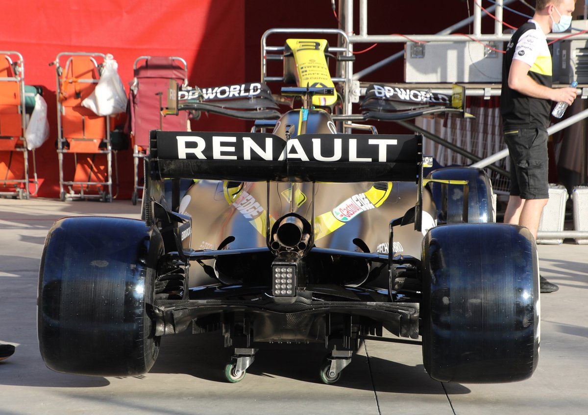Renault F1 Team R.S.20, dettaglio tecnico degli sfoghi d'aria