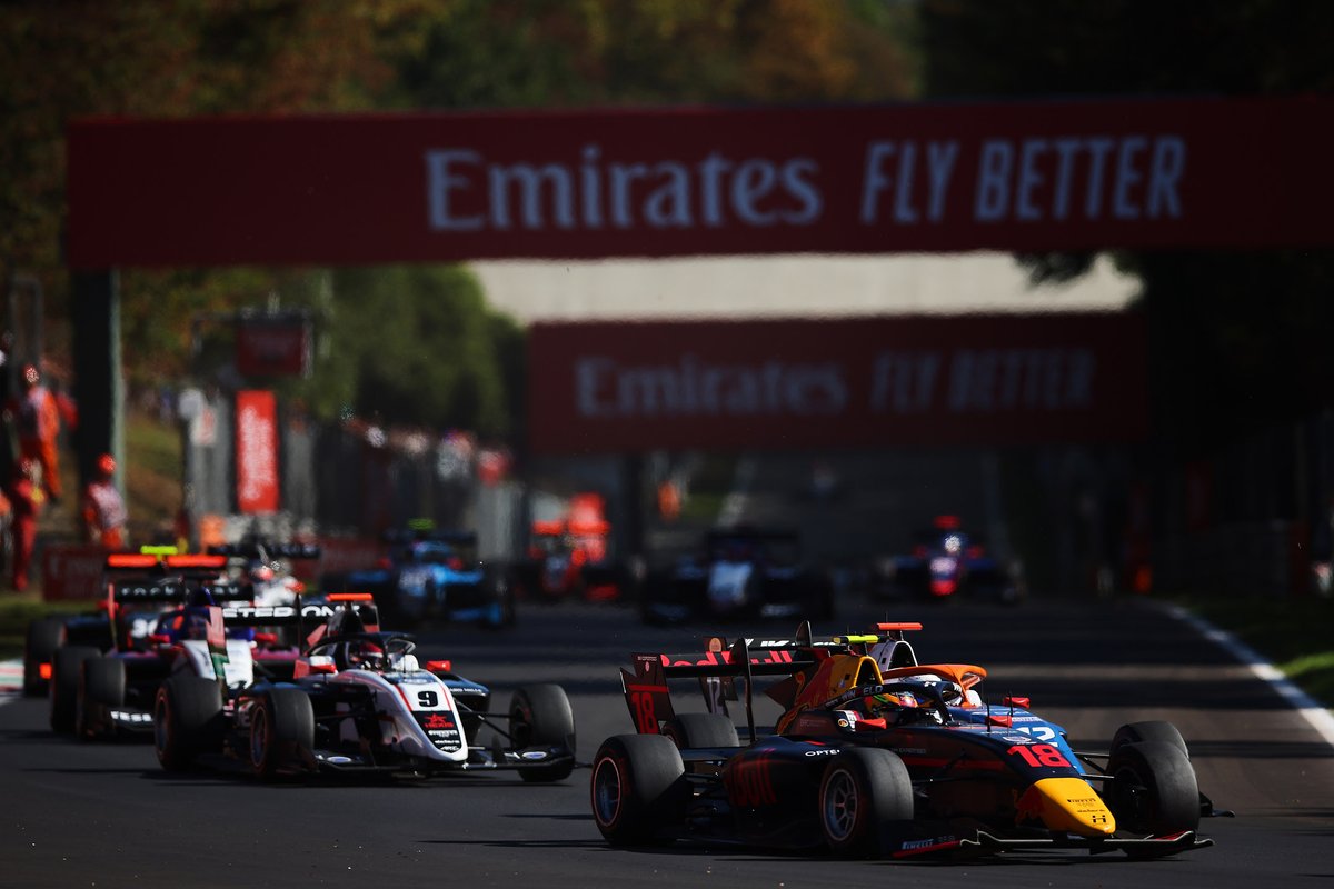 Hadjar had a disastrous race after damaging his front wing