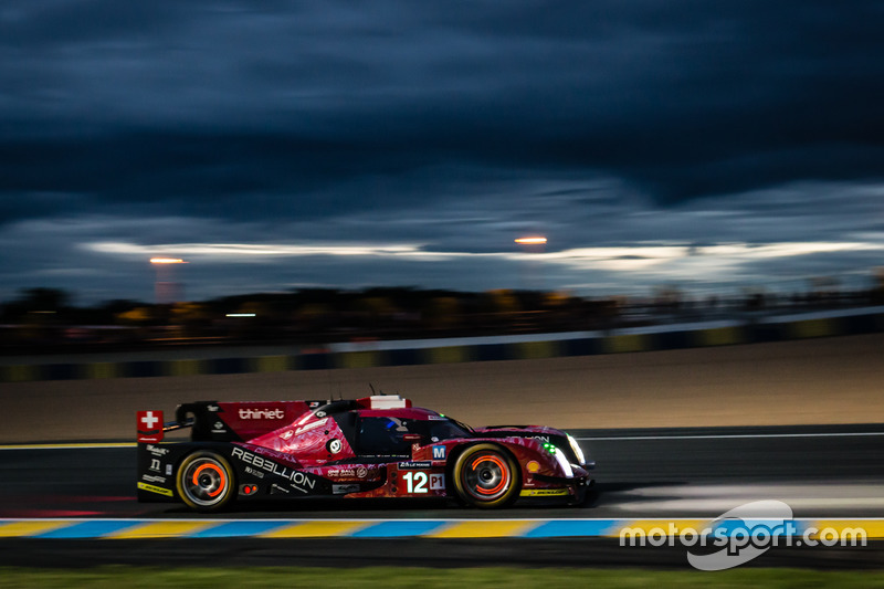 #12 Rebellion Racing Rebellion R-One AER: Nicolas Prost, Nick Heidfeld, Nelson Piquet Jr.