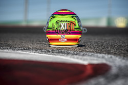 El casco edición especial que utilizará Esteban Gutiérrez, Haas F1 Team para el GP de México