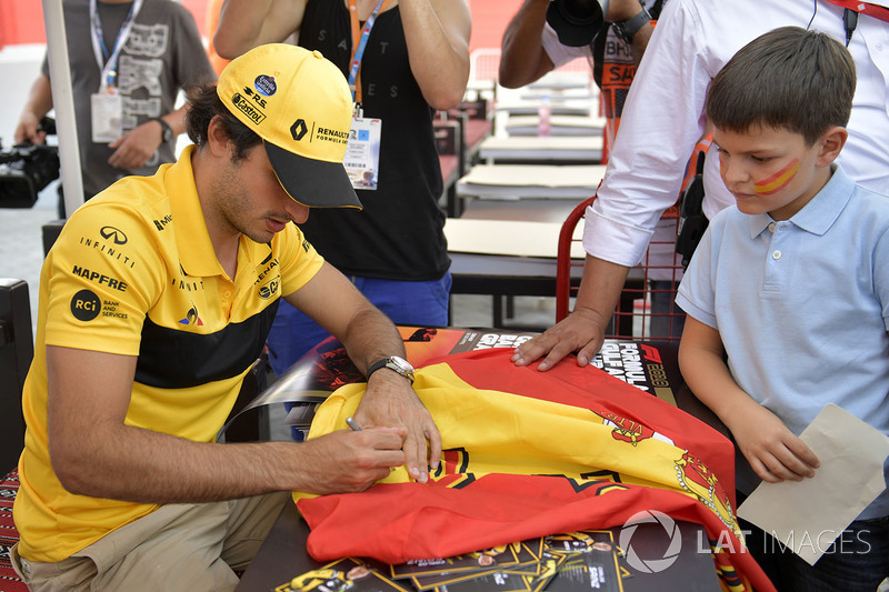 Carlos Sainz Jr., Renault Sport F1