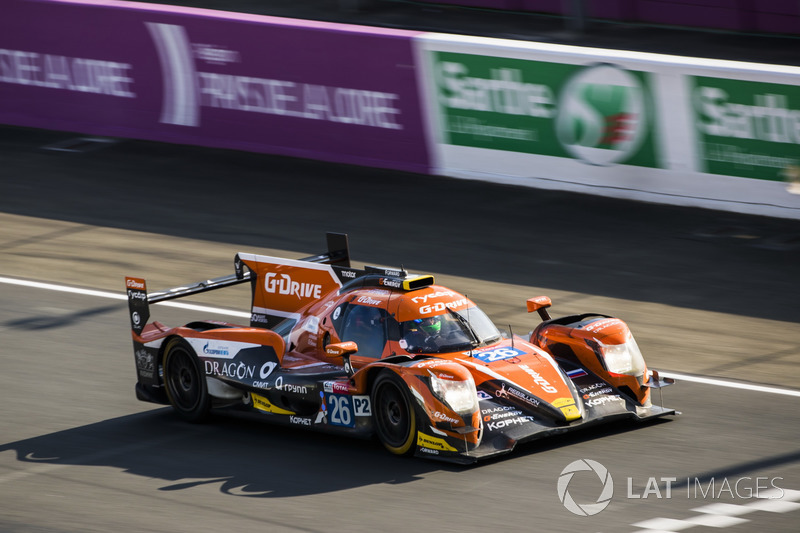 Роман Русинов, Андреа Пиццитола, Жан-Эрик Вернь, G-Drive Racing, Oreca 07 Gibson (№26)
