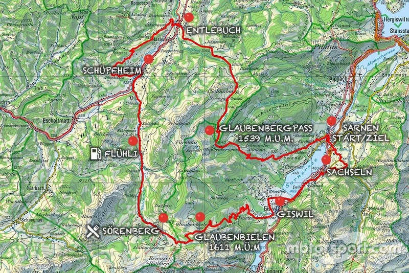 Red Bull Alpenbrevet 2018, percorso