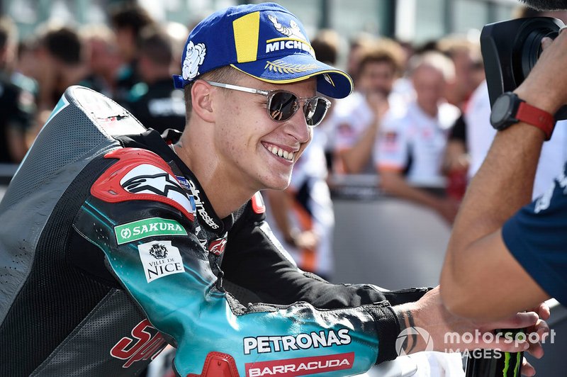 Second place Fabio Quartararo, Petronas Yamaha SRT