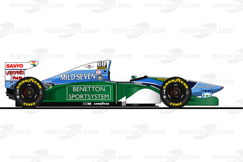 1994: Benetton B194