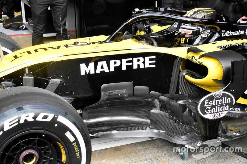 Система Halo на Renault RS18